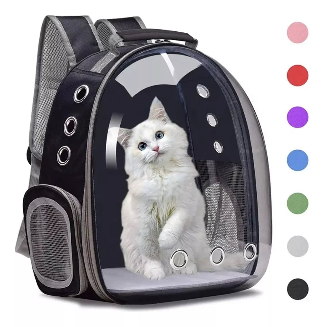 MALETA TRANSPORTADORA DE GATOS O PERROS